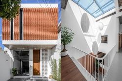 Mãn nhãn nhà phố đẹp hút mắt với thiết kế thô mộc