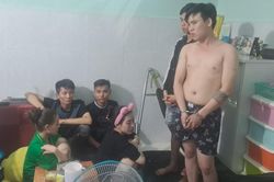 Bắt quả tang nhóm nam nữ tàng trữ, sử dụng ma túy trong nhà trọ