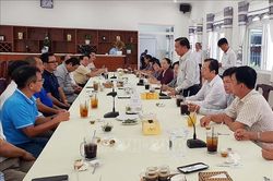 Lãnh đạo tỉnh Sóc Trăng gặp gỡ, 'cà phê sáng' với các doanh nghiệp