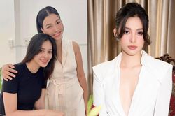 Lộ ảnh mặt mộc không trang điểm của Tiểu Vy, nhan sắc khi đứng cạnh đàn chị sẽ thế nào?