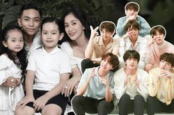 Con gái Khánh Thi - Phan Hiển thừa nhận là fan của BTS, mong muốn 'các anh đến nhà mình chơi!'
