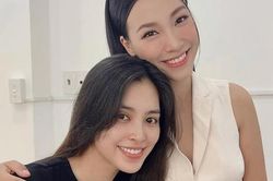 Tiểu Vy khoe mặt mộc hoàn hảo bên cạnh Á hậu Hoàng Oanh