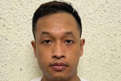 Nam thanh niên bị bắt giữ khi đang trên đường đi giao ma túy cho khách