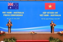 Australia hỗ trợ Việt Nam 105 triệu AUD ứng phó biến đổi khí hậu