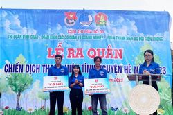 BĐBP Sóc Trăng ra quân chiến dịch 'Thanh niên tình nguyện Hè' năm 2023