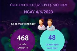 Tình hình dịch bệnh COVID-19 tại Việt Nam ngày 4/6