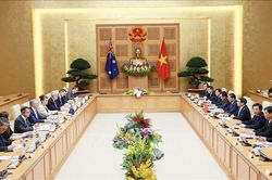 Thủ tướng Phạm Minh Chính hội đàm với Thủ tướng Australia