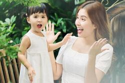 Con gái Jack như 'bản sao' của bố, mới 2 tuổi đã làm mẫu nhí