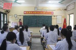 Tập trung ôn thi 'nước rút' cho học sinh lớp 12
