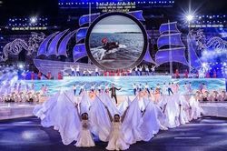 Festival Biển Nha Trang 2023: Ấn tượng với nghệ thuật trình diễn ánh sáng