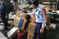 TP HCM tiêu hủy gần 21.000 bao thuốc lá nhập lậu
