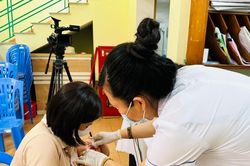 Triển khai chiến dịch bổ sung vitamin A và tẩy giun định kỳ cho trẻ đợt 1 năm 2023