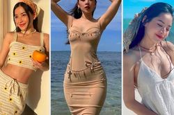 Trầm trồ style đi biển của 'Tỷ tỷ đạp gió' Chi Pu: Không bikini, nửa kín nửa hở vẫn quyến rũ