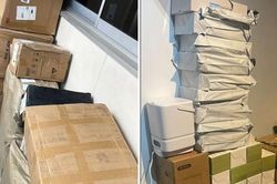 Cô gái đi du lịch về thấy hàng tá hộp hàng được ship đến nhà, nguyên nhân từ đâu?