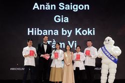 4 nhà hàng đầu tiên được gắn 1 sao Michelin tại Việt Nam