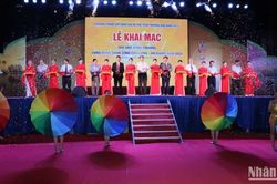 Khai mạc Hội chợ Công thương vùng đồng bằng sông Cửu Long