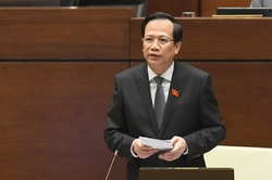 Bộ trưởng Bộ Lao động - Thương binh và Xã hội trả lời chất vấn trước Quốc hội