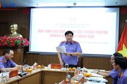 Họp Ban Chỉ đạo công tác tuyên truyền ngành Kiểm sát nhân dân