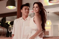 Cuộc sống hôn nhân êm ấm, hạnh phúc của Bùi Tiến Dũng và vợ Tây