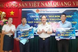 TP. Hồ Chí Minh: Trao giải hóa đơn may mắn quý I/2023
