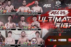 MMA AFC 25 trực tiếp duy nhất trên kênh ON Sports+ VTVcab ngày 10/6
