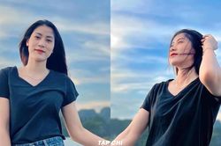 'Hot girl' bóng chuyền Kiều Trinh thả dáng cực xinh ở Hạ Long, chờ tái xuất sân đấu