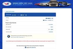 Hơn 18.000 chủ phương tiện tải giấy xác nhận đăng kiểm