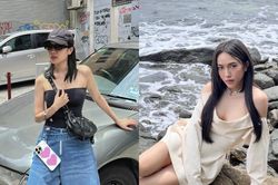 Diệu Nhi khoe vóc dáng khi diện bikini: Từ ngày chơi với 'Nữ hoàng nội y' Ngọc Trinh là khác hẳn!