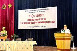 Hà Nội chuẩn bị tốt cho kỳ thi tuyển sinh lớp 10