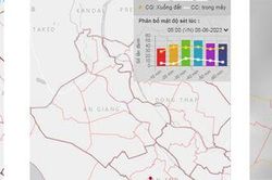 An Giang đề phòng mưa giông vùng giáp ranh Kiên Giang