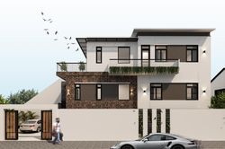 Những mẫu biệt thự mini 2 tầng mang phong cách hiện đại