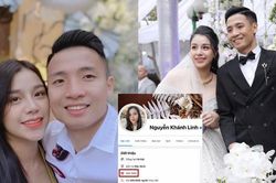 Động thái mới nhất của vợ trung vệ Bùi Tiến Dũng: Xóa hết dấu vết của 'hacker'