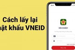 Hướng dẫn cách lấy lại mật khẩu VNeID nhanh và đơn giản nhất