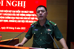Rút kinh nghiệm về thực hiện đợt cao điểm chống khai thác IUU trong BĐBP tỉnh Quảng Ninh