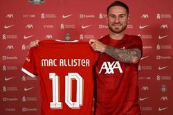 CHÍNH THỨC: Mac Allister gia nhập Liverpool