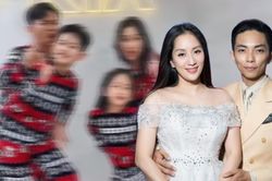 Gia đình Khánh Thi - Phan Hiển diện 'đồng phục' cùng nhau nhảy nhót: Quý tử Kubi 'lấn át' luôn cả bố mẹ!