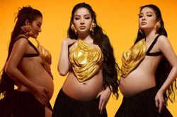 Sắp lâm bồn, Phương Trinh Jolie liên tục khiến fan u mê bởi shoot hình không thể 'cháy' hơn