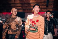 HIEUTHUHAI cổ vũ đồng đội thi Rap Việt