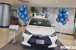 Toyota Wigo 2023 đã có mặt tại showroom Toyota ở Việt Nam