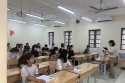 105.000 sĩ tử Hà Nội bước vào kỳ thi lớp 10