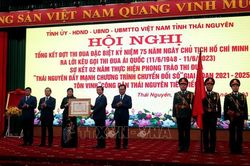 Thái Nguyên: Gắn phong trào thi đua yêu nước với thực hiện nhiệm vụ chính trị và phát triển kinh tế - xã hội