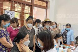 Khám sàng lọc ung thư miễn phí cho phụ nữ tại Bệnh viện Đa khoa huyện Bảo Yên