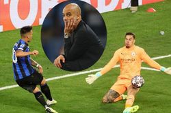 Guardiola quỳ gối, run rẩy sau sai lầm của học trò suýt khiến Man City phải trả giá