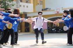 Hình ảnh thí sinh Thủ đô hoàn thành môn thi cuối cùng Kỳ thi tuyển sinh lớp 10 THPT công lập