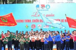 Tưng bừng Lễ ra quân các chương trình, chiến dịch tình nguyện Hè TP. HCM, năm 2023