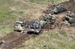 Video lực lượng Nga tập kích đoàn xe quân sự ở Ukraine