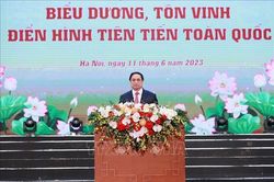Thủ tướng: Mỗi điển hình tiên tiến lan tỏa tinh thần, đạo đức, ý thức trách nhiệm và sự cống hiến