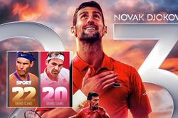 Lập kỷ lục Grand Slam, Djokovic ngay lập tức tri ân Federer, Nadal