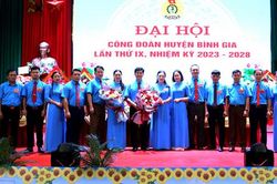 Đại hội Công đoàn huyện Bình Gia nhiệm kỳ 2023 – 2028