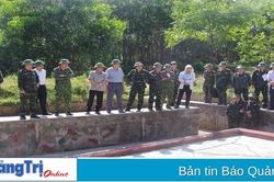 Kiểm tra công tác chuẩn bị diễn tập khu vực phòng thủ, phòng thử dân sự tại huyện Triệu Phong